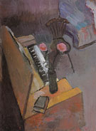 Interior with Harmonium c1900 - Henri Matisse