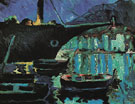 Port of Cadaques Night 1918 - Salvador Dali