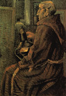 Seated Monk 1925 - Salvador Dali