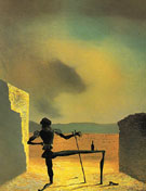 The Ghost of Vermeer of Delft Which Can Be Used as a Table 1934 - Salvador Dali