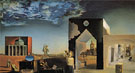 Suburbs of Paranoiac Critical Town Afternoon on the Outskirts of European History 1936 - Salvador Dali