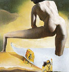 Dali Lifting the Skin of the Mediterranean Sea to Show Gala the Birth of Venus 1977 - Salvador Dali