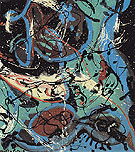 Composition with Pouring II 1943 - Jackson Pollock