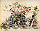 War 1947 - Jackson Pollock