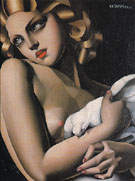 Woman with Dove 1931 - Tamara de Lempicka