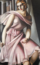 Portrait of Romana de La Salle 1928 - Tamara de Lempicka
