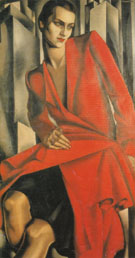 Portrait of Mrs Bush 1929 - Tamara de Lempicka
