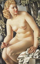 Suzanne Bathing 1938 - Tamara de Lempicka