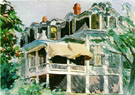 The Mansard Roof 1923 - Edward Hopper