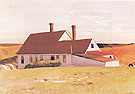 Jenness House Looking North 1934 - Edward Hopper