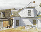 House on Pamet River 1934 - Edward Hopper