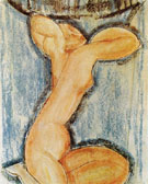 Caryatid 1913 - Amedeo Modigliani