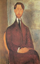 Portrait of Leopold Zborovski 1919 - Amedeo Modigliani