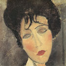 Woman in a Black Necktie 1917 - Amedeo Modigliani