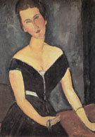 Portrait of Madame Georges van Muyden 1917 - Amedeo Modigliani