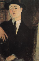 Portrait of Paul Guillaume 1916 - Amedeo Modigliani
