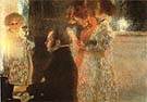 Schubert at the Piano 1899 - Gustav Klimt