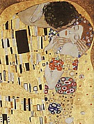 Kiss Detail c1907 - Gustav Klimt