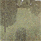 Landscape Garden Meadow in Flower 1906 - Gustav Klimt