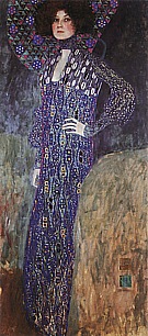 Portrait of Emilie Floge 1902 - Gustav Klimt