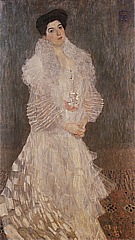 Portrait of Hermine Gallia c1903 - Gustav Klimt