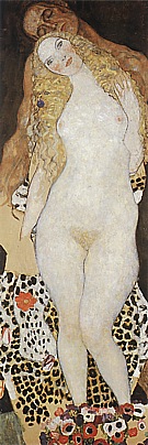 Adam Eve c1917 - Gustav Klimt