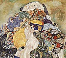 Baby Detail c1917 - Gustav Klimt