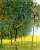 Fruit Tree by the Lake - Gustav Klimt