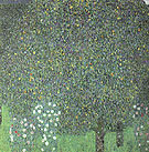Roses Under the Trees 1905 - Gustav Klimt
