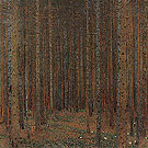 Pine Forest I 1901 - Gustav Klimt