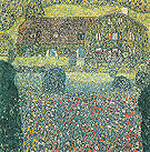 Villa on the Attersee 1914 - Gustav Klimt