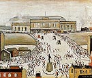 Station Approach 1962 - L-S-Lowry