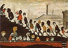 Children on the Steps - L-S-Lowry
