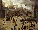 A Manufacturing Town 1922 - L-S-Lowry