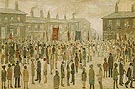 The Procession 1927 - L-S-Lowry