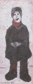 Standing Man with Hadns Clasped - L-S-Lowry