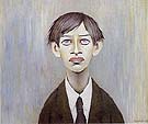 Portrait of a Young Man 1955 - L-S-Lowry