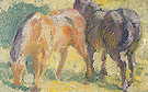Small Picture of Horses 1909 - Franz Marc