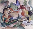 Leaping Horse 1913 - Franz Marc