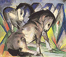 Two Horses 1913 - Franz Marc