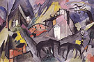 The Poor Country of Tyrol 1913 - Franz Marc