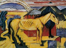 The Long Yellow Horse 1913 - Franz Marc