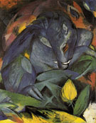 Wild Pigs Boar and Sow 1913 - Franz Marc