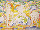 Bathing Girls 1910 - Franz Marc