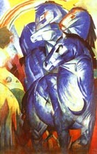 Tower of Blue Horses 1913 - Franz Marc