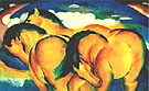 The Small Yellow Horse 1912 - Franz Marc