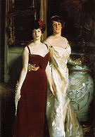 Ena and Betty Daughters of Asher and Mrs Wertheimer 1901 - John Singer Sargent