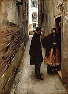 A Street in Venice c1880 - John Singer Sargent