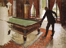 Billiards c1875 - Gustave Caillebotte