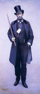 Portrait of Paul Hugot 1878 - Gustave Caillebotte